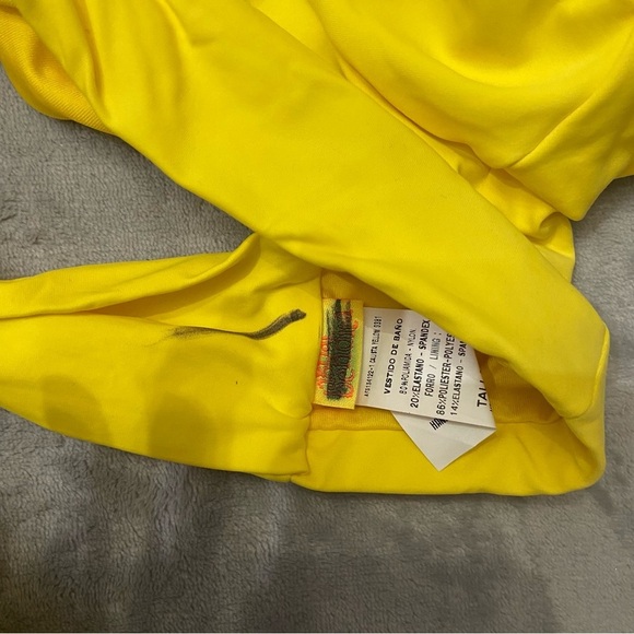 New! SET Agua Bendita Eileen Isabella Puff Sleeve Bikini 10920 12631 - Picture 8 of 16